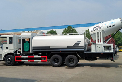 國(guó)六東風(fēng)錦程后雙橋多功能抑塵車(chē)