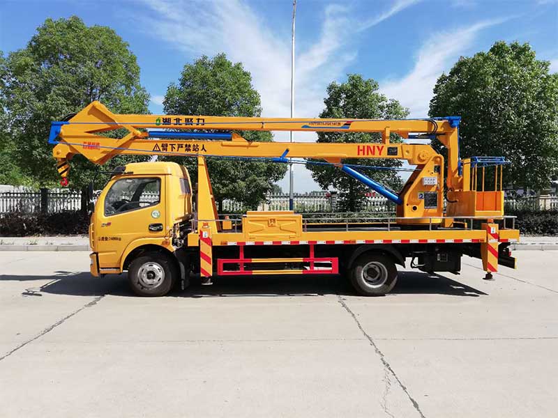 東風(fēng)單排12米藍牌高空作業(yè)車