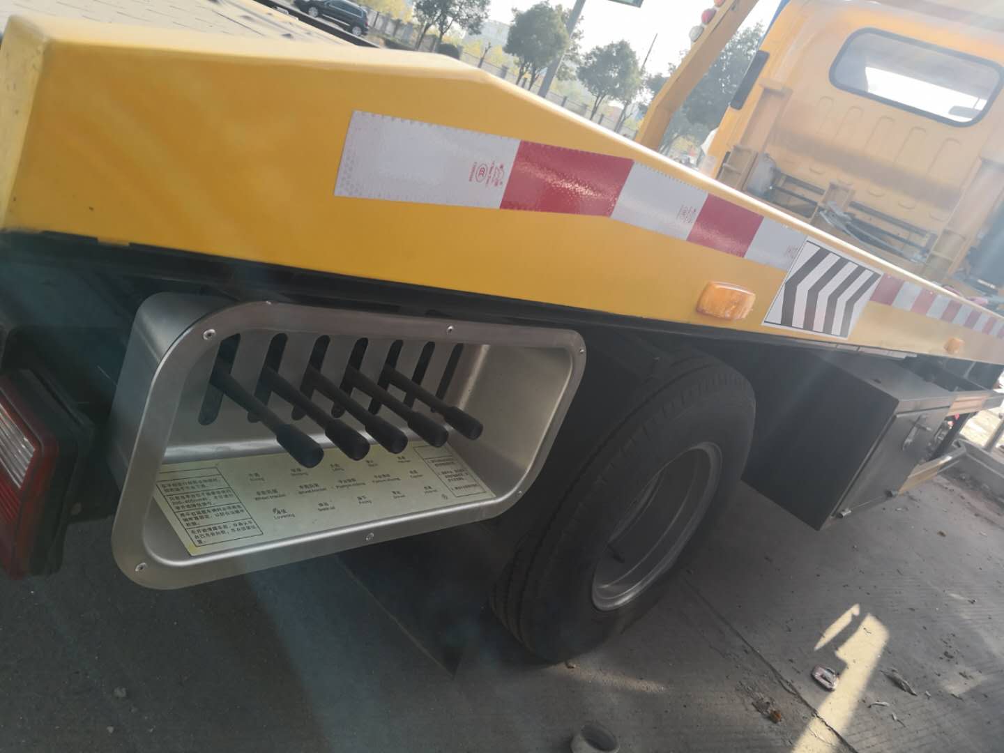 國六解放虎V藍(lán)牌清障車