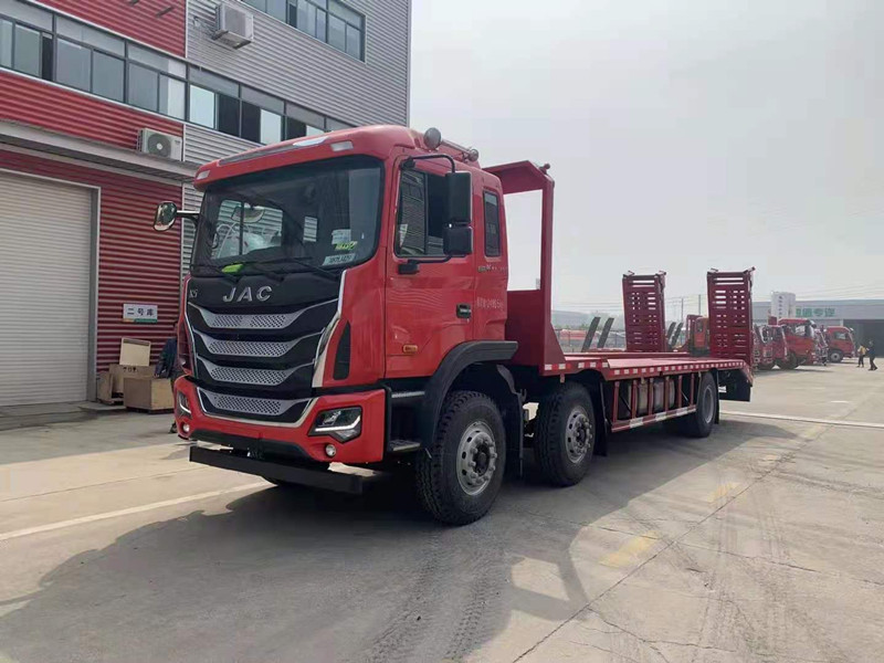 【國六】江淮K5小三軸挖機平板車