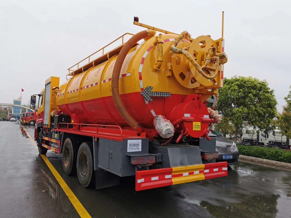 東風天龍21方 清洗吸污車