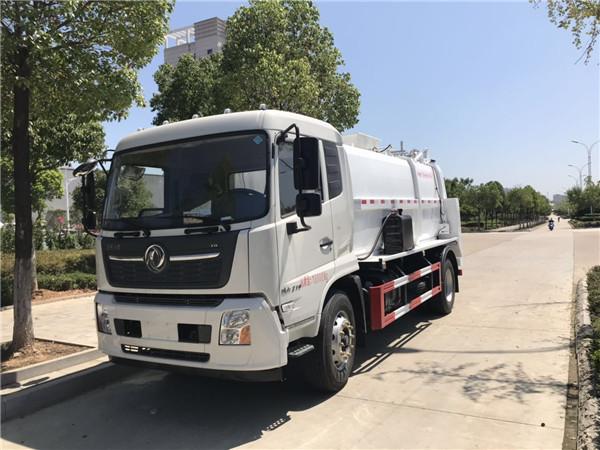 東風天錦國六12方餐廚垃圾車（方罐）