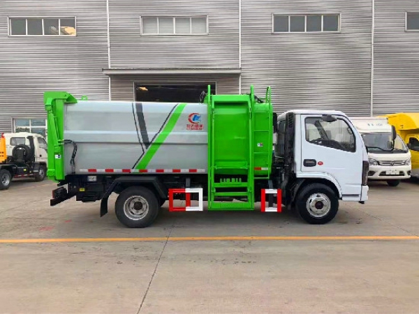 程力威牌CLW5120ZZZKDL型自裝卸式垃圾車