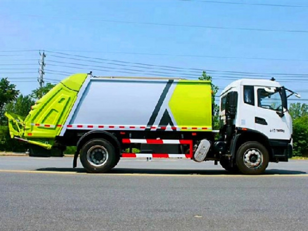 東風(fēng)天錦國(guó)六新款12方壓縮式垃圾車