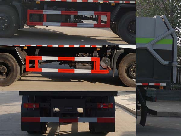 東風小多利卡國六8方壓縮式對接垃圾車