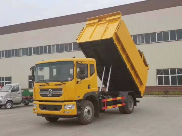 程力威牌CLW5180ZDJ6型壓縮式對(duì)接垃圾車