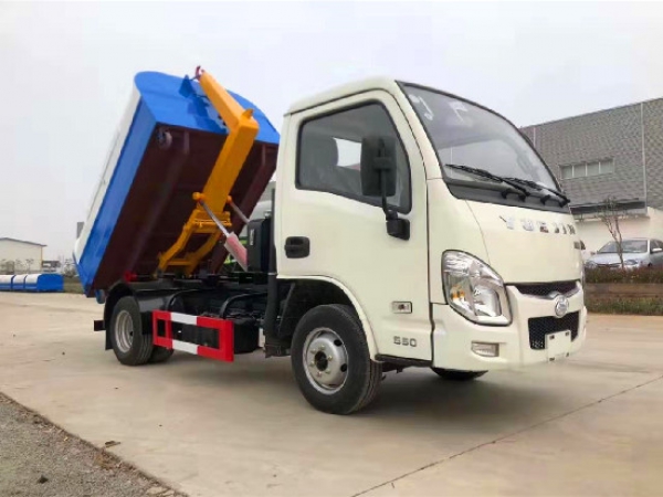 躍進小福星國六3~4方車廂可卸(鉤臂)式垃圾車