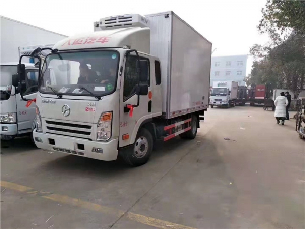 (國六4.2米)大運藍(lán)牌冷藏車