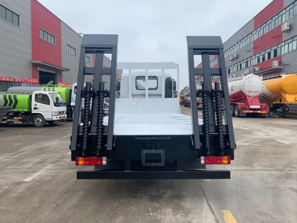 陜汽軒德X9單橋平板拖車(chē)