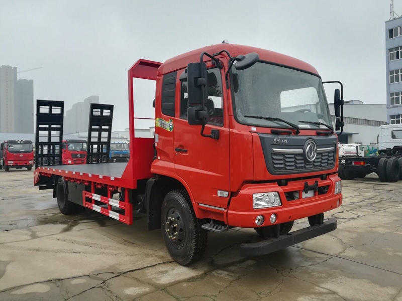 東風天錦平板拖車