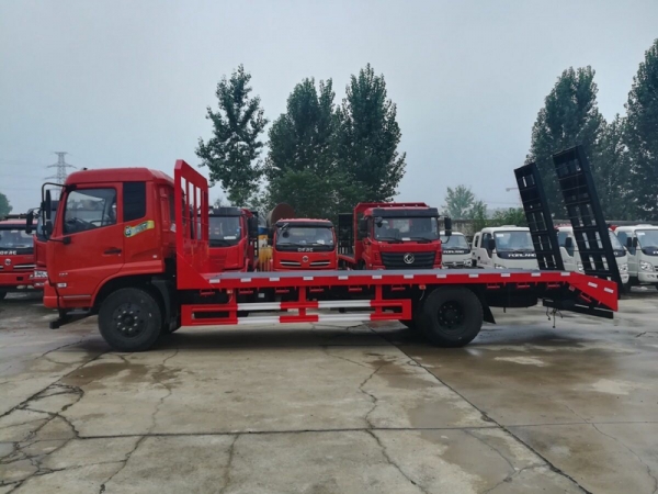 東風天錦平板拖車