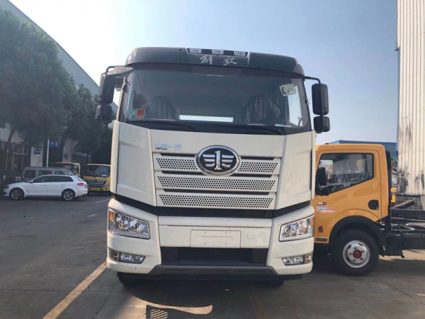 國六解放25噸拖吊聯體清障車