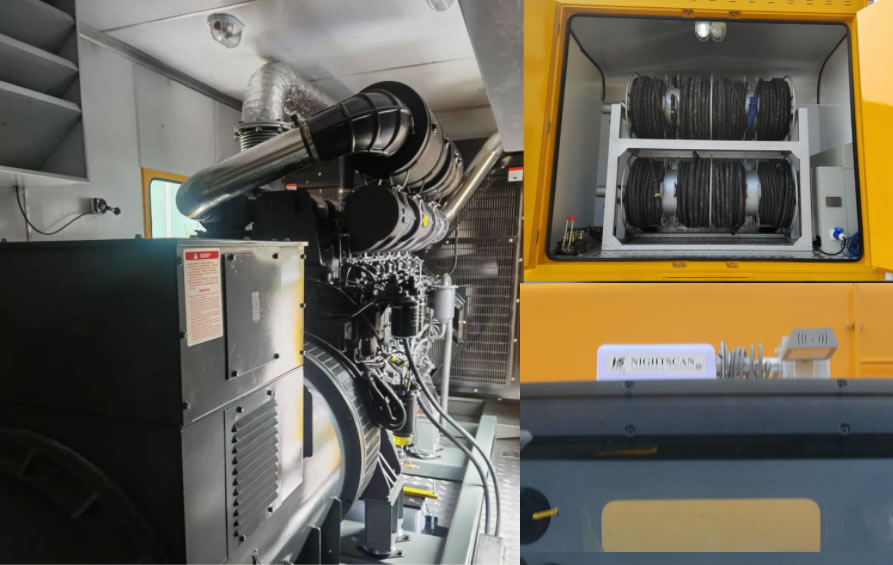 東風(fēng)天龍前四后八應(yīng)急電源車